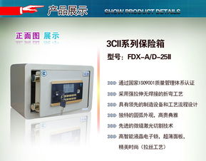 讓安全成為日常之選 —— 深度解析龍峰保險柜3C ii系列FDX-A-D-25型
